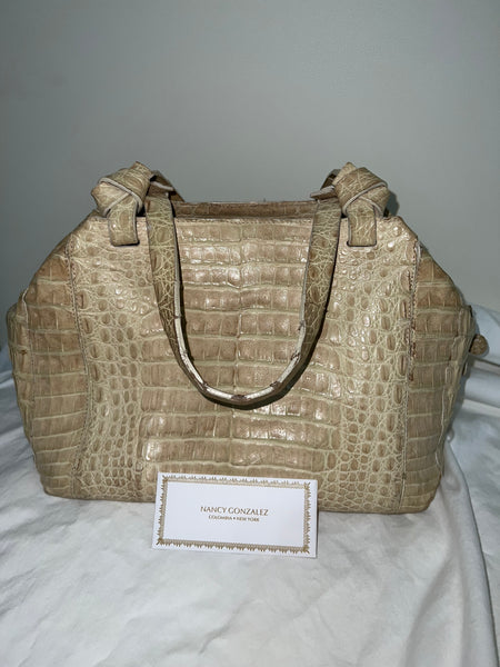 Nancy Gonzalez Crocodile Handbag