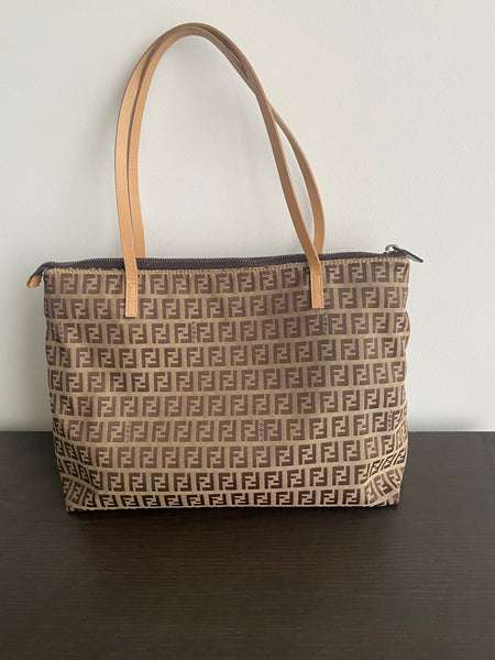 Fendi Zucchino Tote