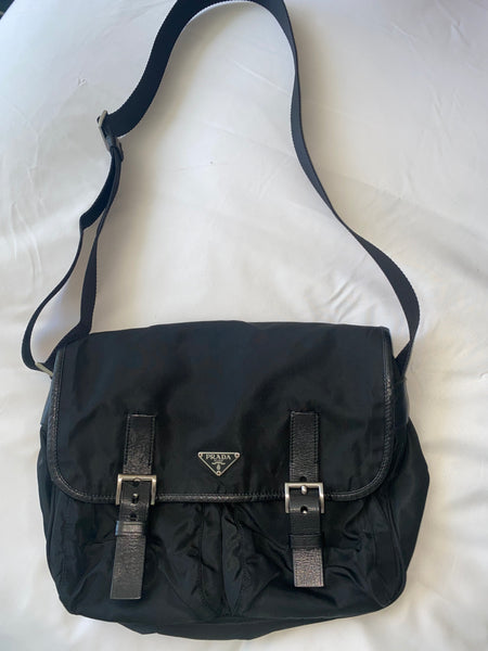 Prada Nylon Messenger Bag