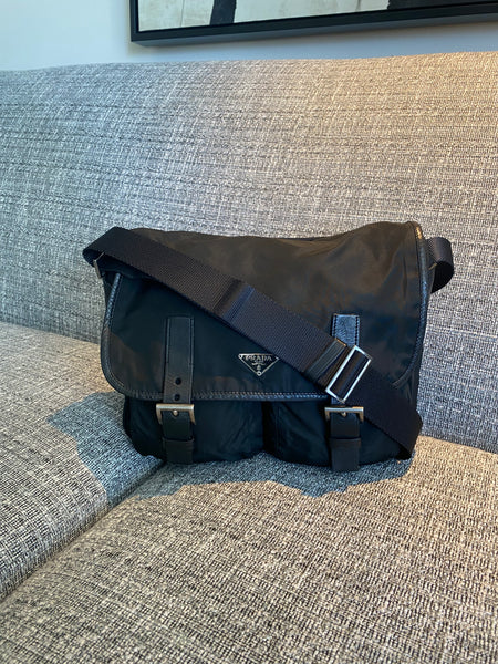 Prada Nylon Messenger Bag
